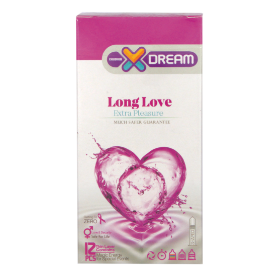 کاندوم لذت طولانی ایکس دریم مدل Long Love