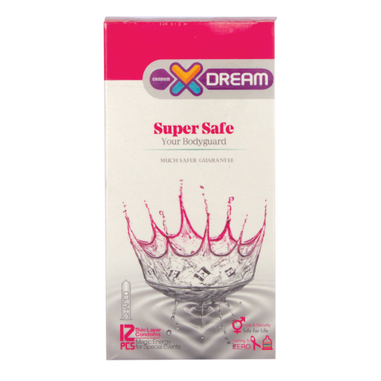 کاندوم بسیار ایمن ایکس دریم مدل Super Safe