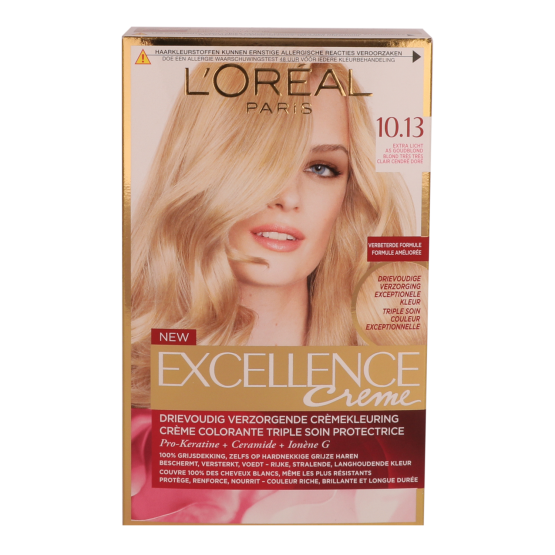 کیت رنگ مو لورال پاریس مدل Excellence شماره 10.13