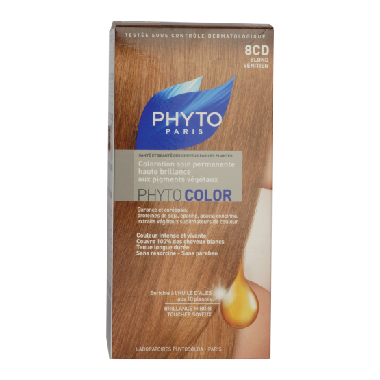 رنگ موی بلوند مسی طلایی روشن فیتو - شماره 8CD