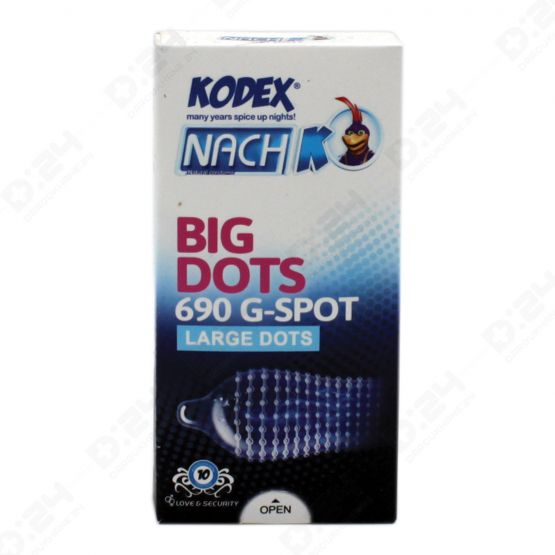 کاندوم مدل Big Dot 690 G-Spot ناچ کی کدکس