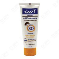 لوسیون ضد آفتاب برای بچه ها و پوست های حساس فاقد اسانس SPF 30 آردن